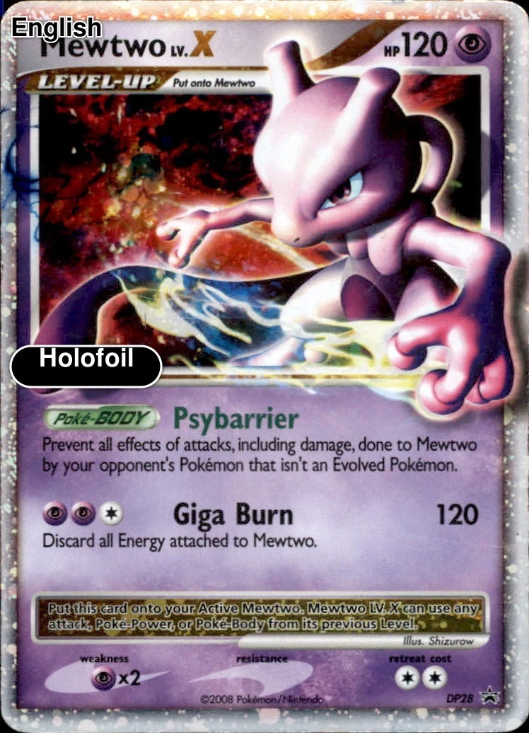 Mewtwo LV.X Pokémon TCG Cards for sale | eBay