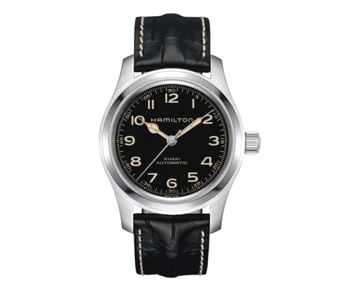 Hamilton H70605731 KHAKI FIELD MURPH 42 mm Steel Black Dial Automatic Mens Watch