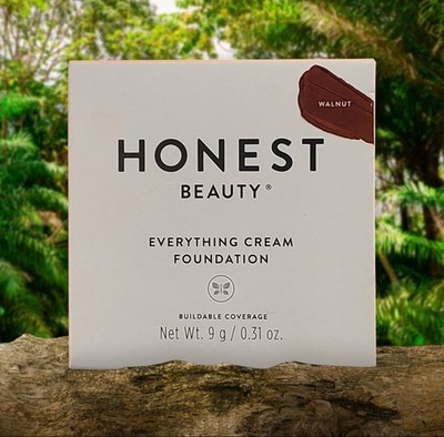 Honest Beauty Everything Cream Foundation - Walnut Color NIB 9 G/.31 Oz