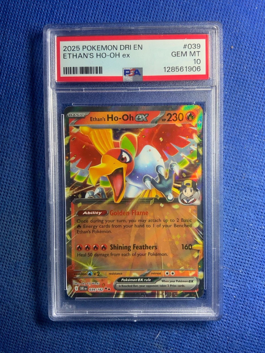 Ethan's Ho-Oh ex 039/182 Sv10: Destined Rivals Holo for sale