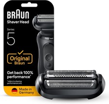 Braun, Electric Shaver Replacement Head, 54B, Genuine Black