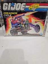1986 Hasbro GI Joe Dreadnok Cycle AFA 80+ NM