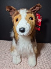 LASSIE Collie 12&rdquo; Plush Dog Standing Classic TV Show Media Douglas 2015 NWT