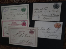 Sweden Postal History Cards