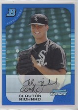 2005 Bowman Draft Chrome Blue Refractor 22/150 Clayton Richard #BDP99 rg2