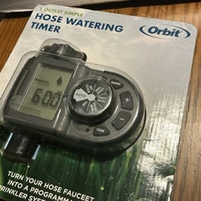 Orbit 1-Outlet Hose Faucet Timer Programmable Irrigation Conserve Water