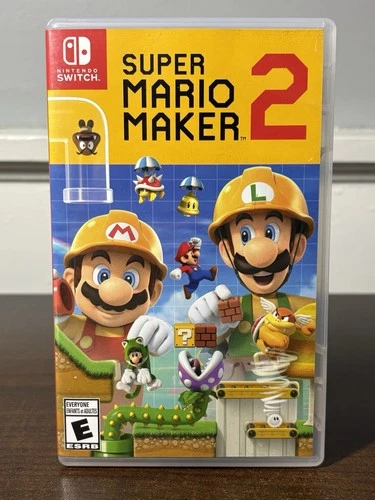 Super Mario Maker 2 Switch - Nintendo Switch (2019) Complete Video Game
