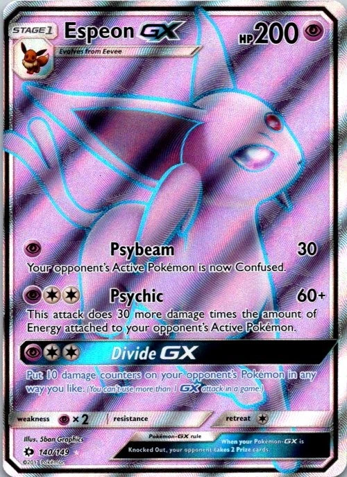 Espeon GX Pokémon TCG Cards for sale