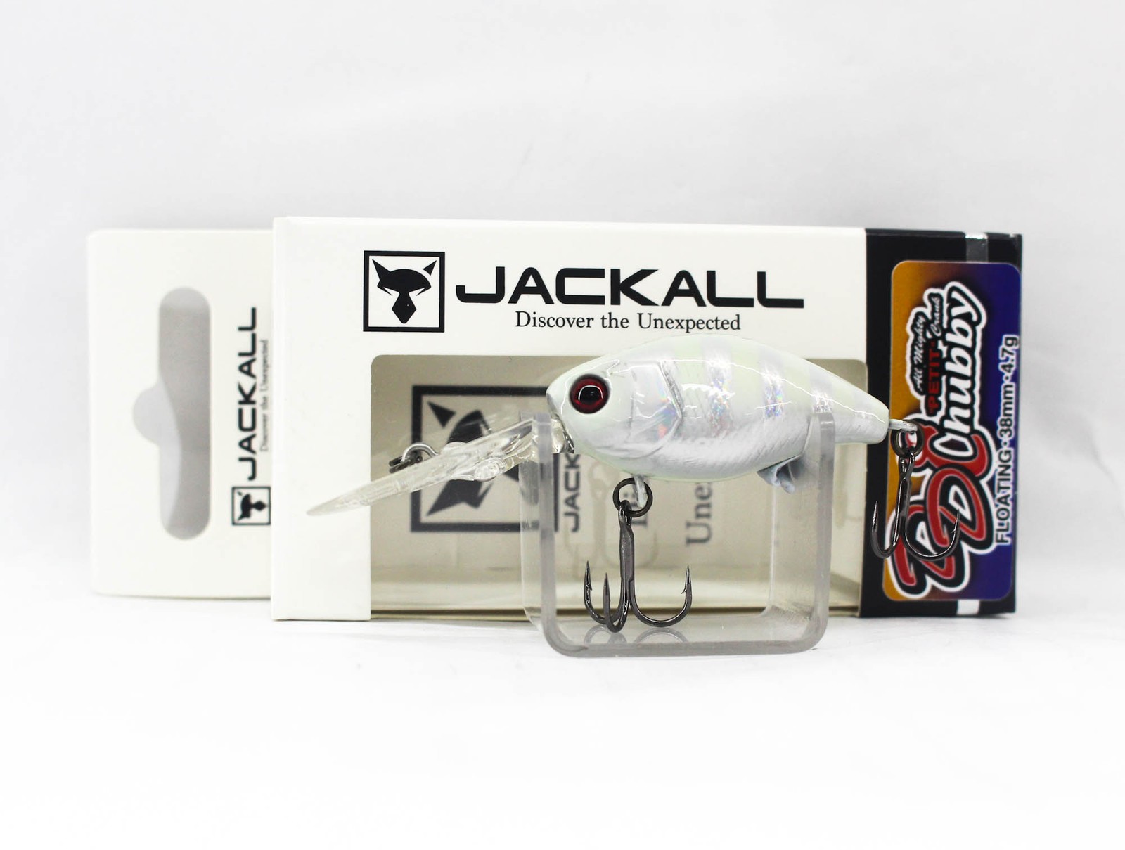 Jackall DD Chubby 38F Floating Lure Zebra Glow (2433)