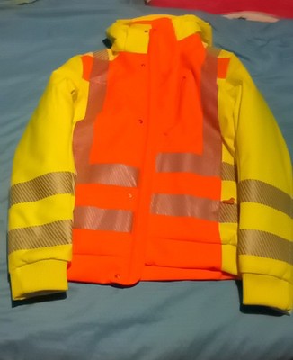 Warnschutz Winter SOFTSHELLJACKE Engelbert Strauss Neu Men Gr. S