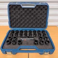 TEMCo Industrial TH0410 Rotary Cable Stripper Kit - Complete with All Dies