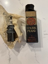 Antique Vintage Bowes Special Seal Fast Spark Plug B-55 78 Nib Collectible