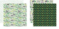 St Patricks Day - Shenanigans SHAMROCK 12x12 Paper Assortment Set - 4 Sheets - 2