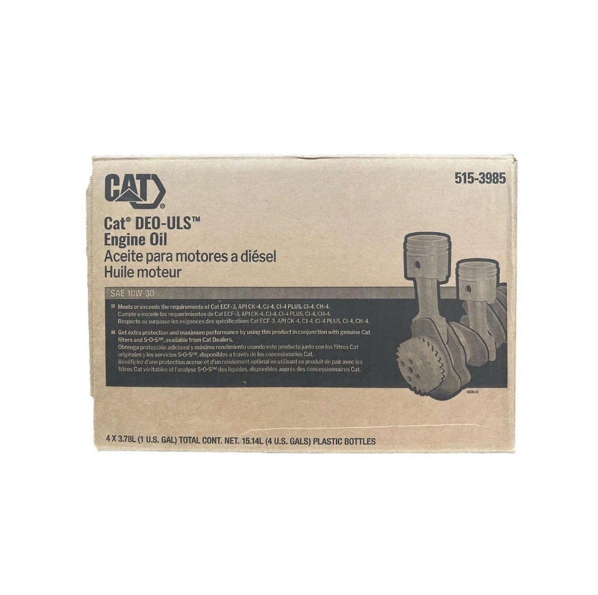 Cat 515-3985 DEO-ULS 10W-30 | Diesel Engine Oil Ultra-Low Sulfur