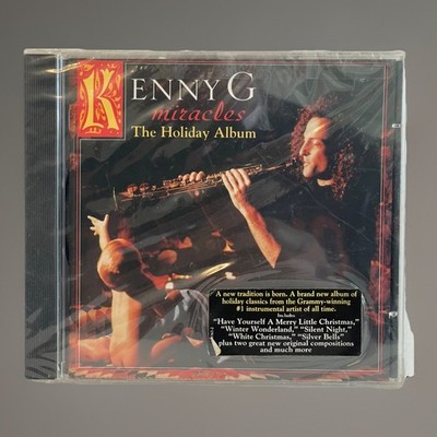 Kenny G-Miracles CD-The Holiday Album-Christmas Music-New-Great Gift