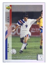 Mia Hamm 1994 Upper Deck World Cup Rookie Card RC #268 SGC 9 English/Spanish. rookie card picture