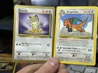 Meowth 56/64 Jungle 1999 GOLD Border Dragonite 5 Promo Pokemon Card Lot WOTC