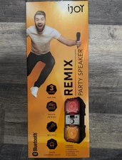  iJoy Remix Bluetooth Party Speaker + Microphone and LEDs 