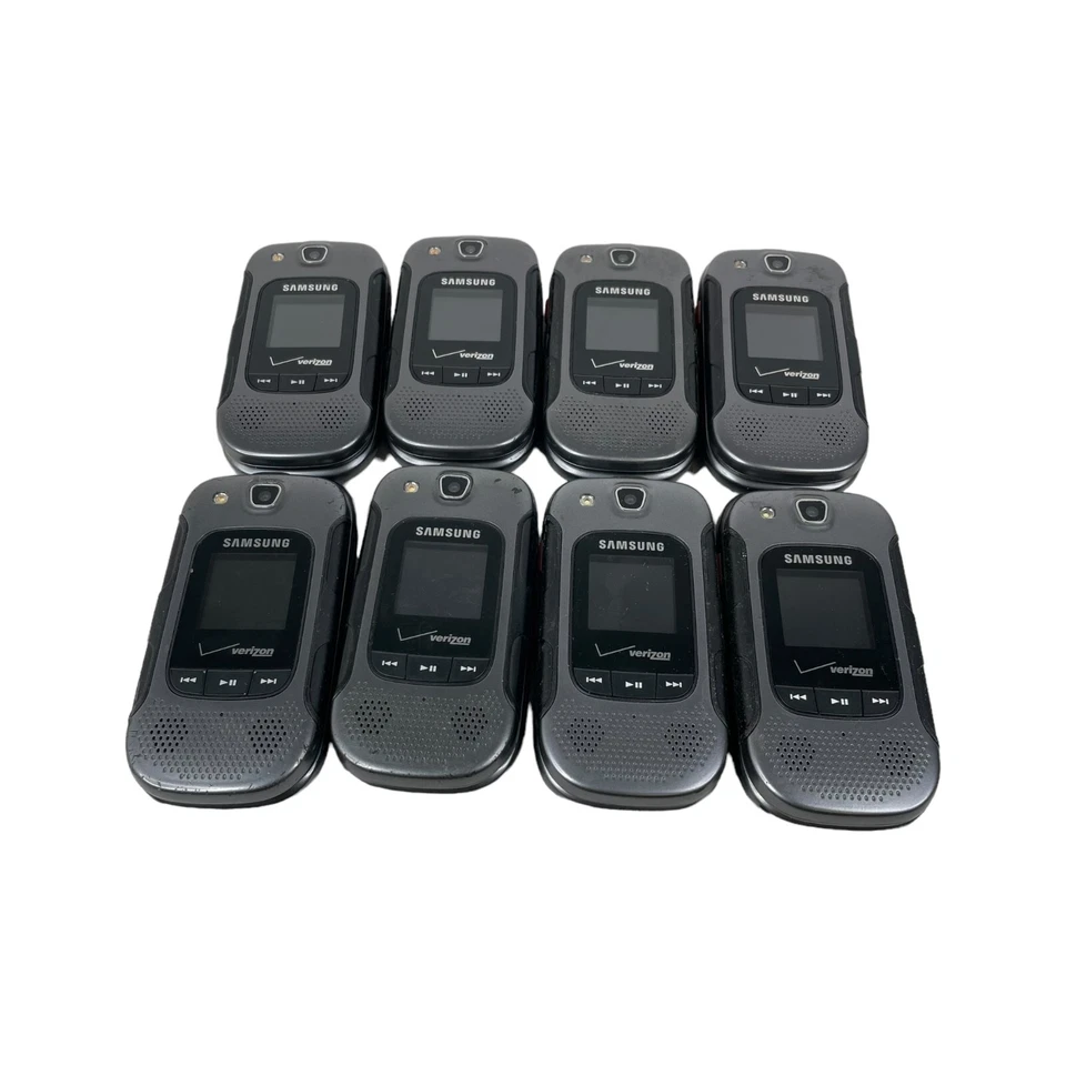 (Lote de 8) Teléfono Samsung Convoy III 3 SCH-U680 Gris Abatible. Foto 2 de 4