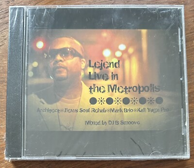 DJ B Smoove Legend CD Live In The Metropolis Mixtape Brand New Sealed