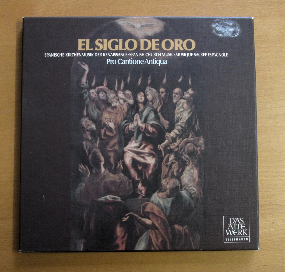 6.35371 El Siglo De Oro Pro Cantione Antique Spanish Church Music 3LP Telefunken - Image 4 of 4