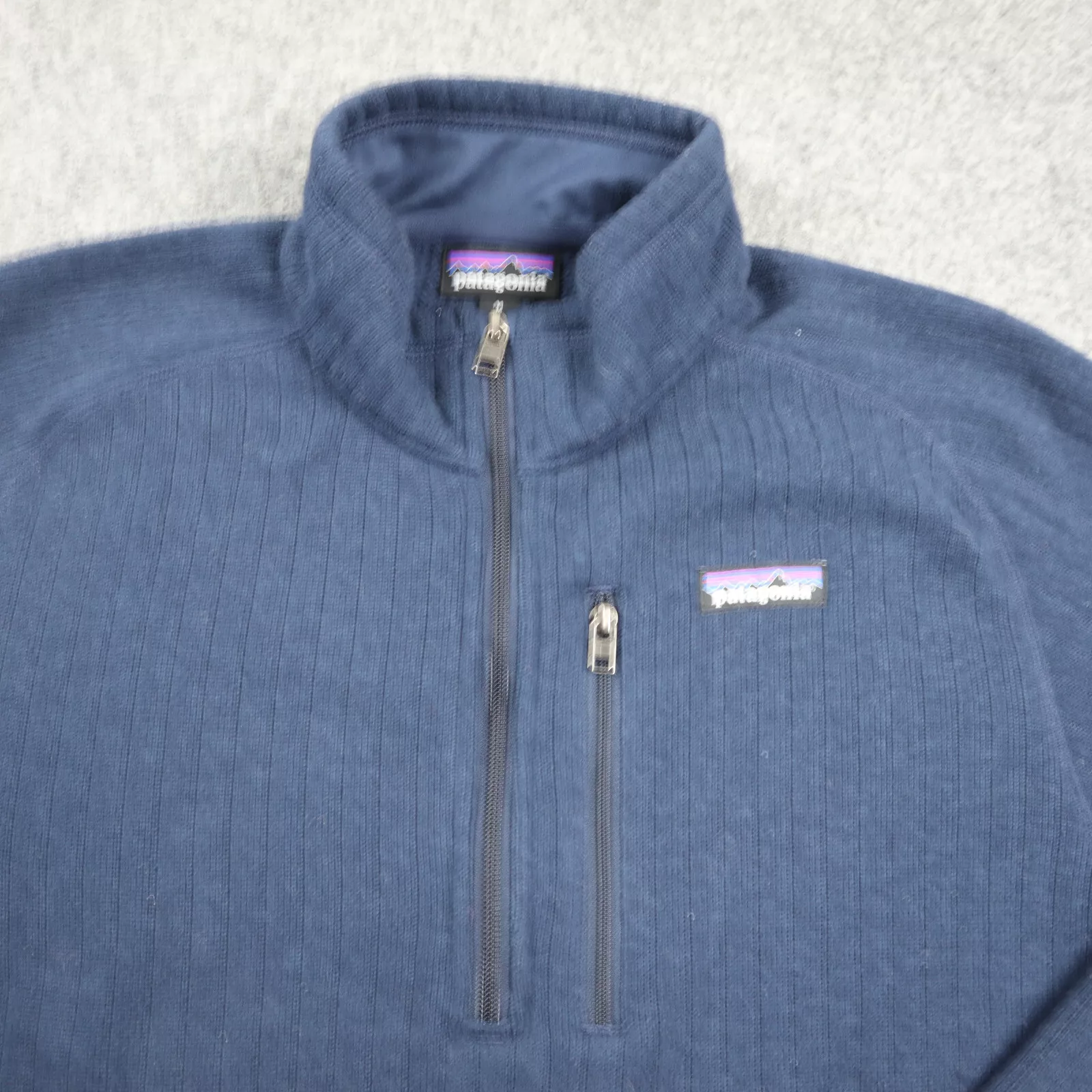 patagonia better sweater ribbed pullover jacket