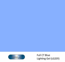 Formatt Lighting Gel: CT Blue - Roll size: 25' 7.6m long; 48" 1.22m 
