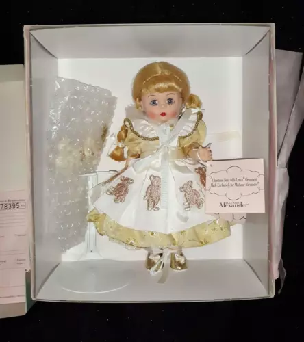 2004 Madame Alexander Christmas Bear W/ Lenox Ornament Doll 38535 NIB REDUCED!!