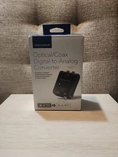 Insignia NS-HZ313 Optical/Coaxial Digital-to-Analog Converter - NEW In Box