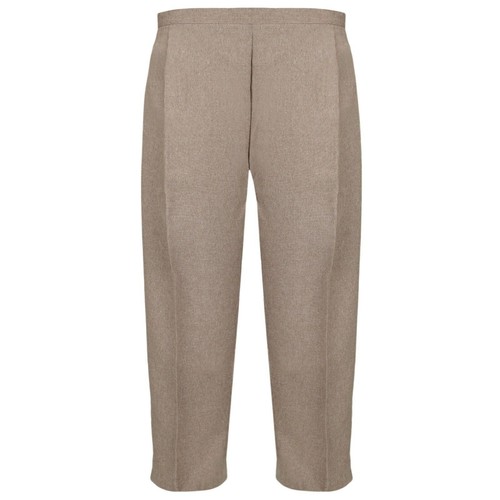 LADIES 3/4 TROUSERS WOMENS THREE QUARTER ELASTICATED WAIST CAPRI CROPPED PANTS - Picture 33 of 40