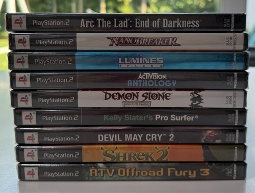 9 PlayStation 2 PS2 Games Lot - NIB, New, Sealed, Devil May Cry 2, Shrek 2 - Afbeelding 9 van 10