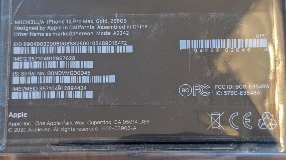 Apple iPhone 12 Pro Max - 256 GB - Gold (Unlocked) for sale Apple iPhone 12 Pro Max - 256 GB - Gold (Unlocked) for sale