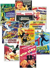 Fred Astaire Ginger Rogers Film Poster Trading Card Set
