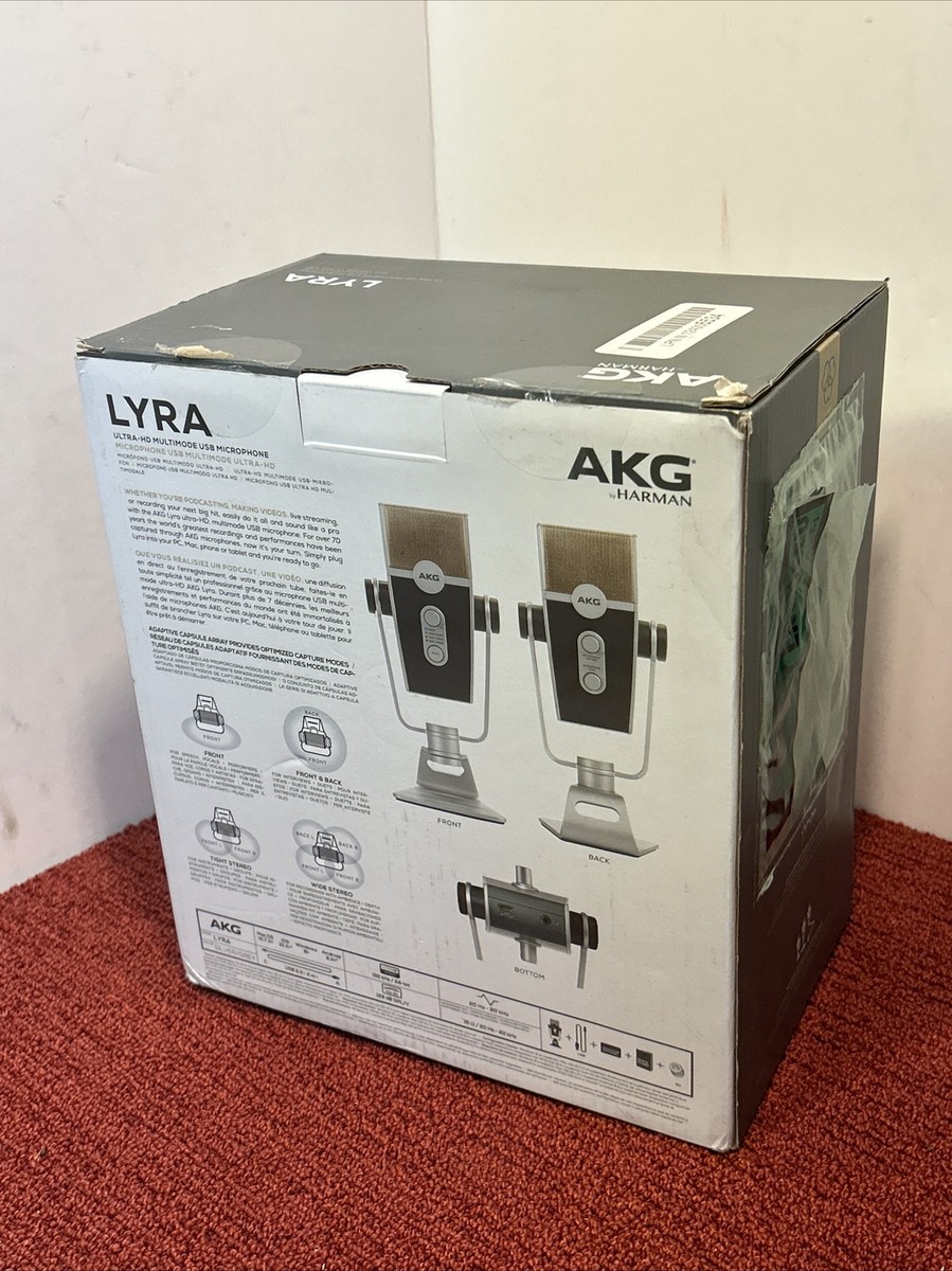 AKG Lyra C44-USB Harman Microphone Ultra HD Recording Interface