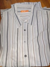 Herrenhemd Gin Tonic XL gestreift Top Zustand