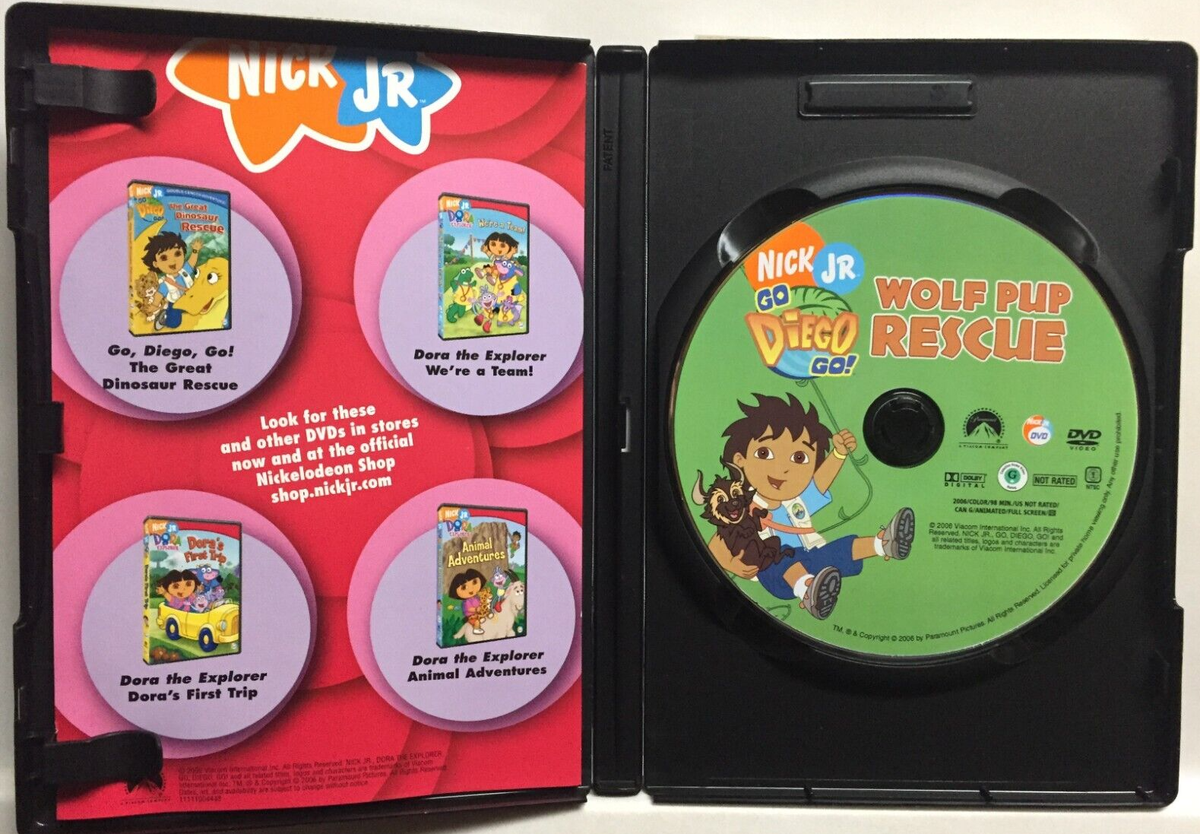 Go Diego Go!: Wolf Pup Rescue (DVD,2006) Dora the Explorer's