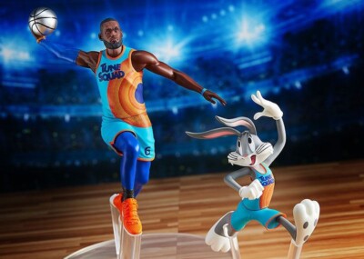 SPACE JAM PACK DE FIGURAS LEBRON JAMES & BUGS BUNNY SET  GOOD SMILE COMPANY