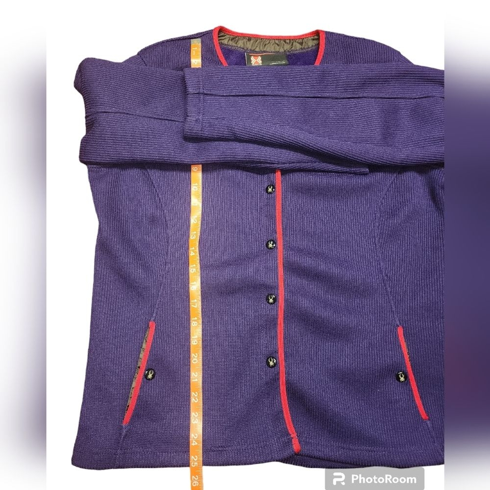 SPYDER Snap Button Core Sweater Jacket - image 9