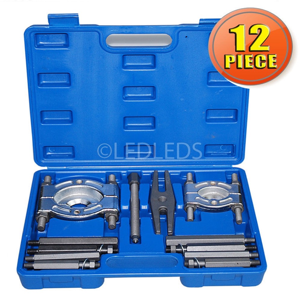 ATTREZZI OFFICINA ESTRATTORI CUSCINETTI SET DI SEPARATORI PER GRUPPI CUSCINETTI