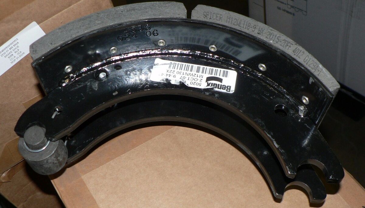 BENDIX BRAKE SHOE M12WN102-X M12WN112-X M12WN130-22X BENDIX BENDIX BRAKE SHOE M12WN102-X M12WN112-X M12WN130-22X BENDIX