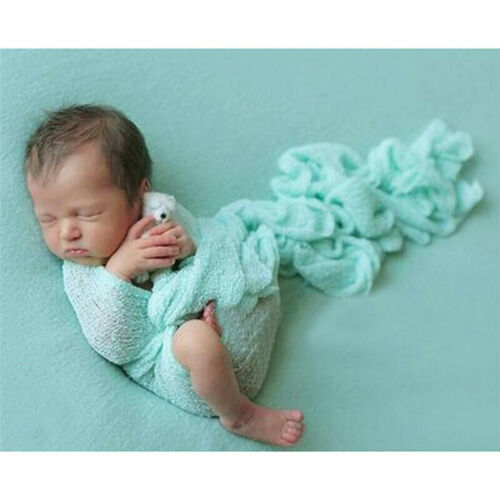 Stretch Knit Wraps Baby Wraps Newborn Photo Props - Picture 19 of 24