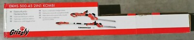 Grizzly Elektro Kombi Heckenschere EKHS 500-45 2in1 Teleskopstange