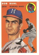 1994 TOPPS ARCHIVES BOB BUHL BASEBALL CARD  #210