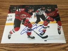 Nico Hishier Autographed 8x10 Photo New Jersey Devils