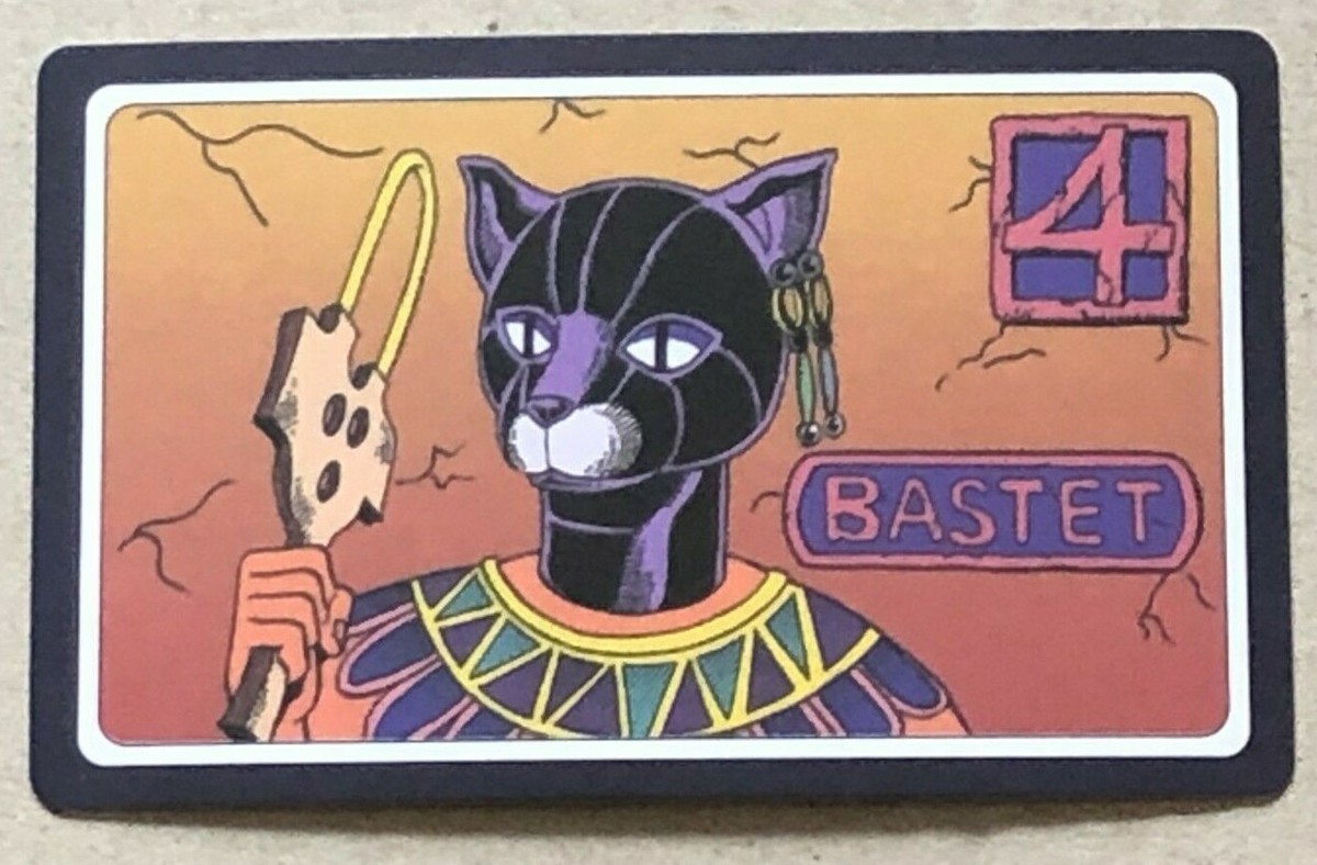 JOJO's Bizarre Adventure Stardust Crusaders Tarot Card 4 BASTET
