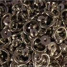 Swivel Stud with Ring Leather Craft Screwback Rivet Collar