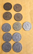Mexico Circulated Pesos Centavos Coins Lot Mixed Years AS IS T24