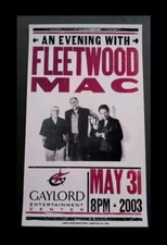 RARE! FLEETWOOD MAC 2003 Hatch Show Print Nashville Concert Poster STEVIE NICKS