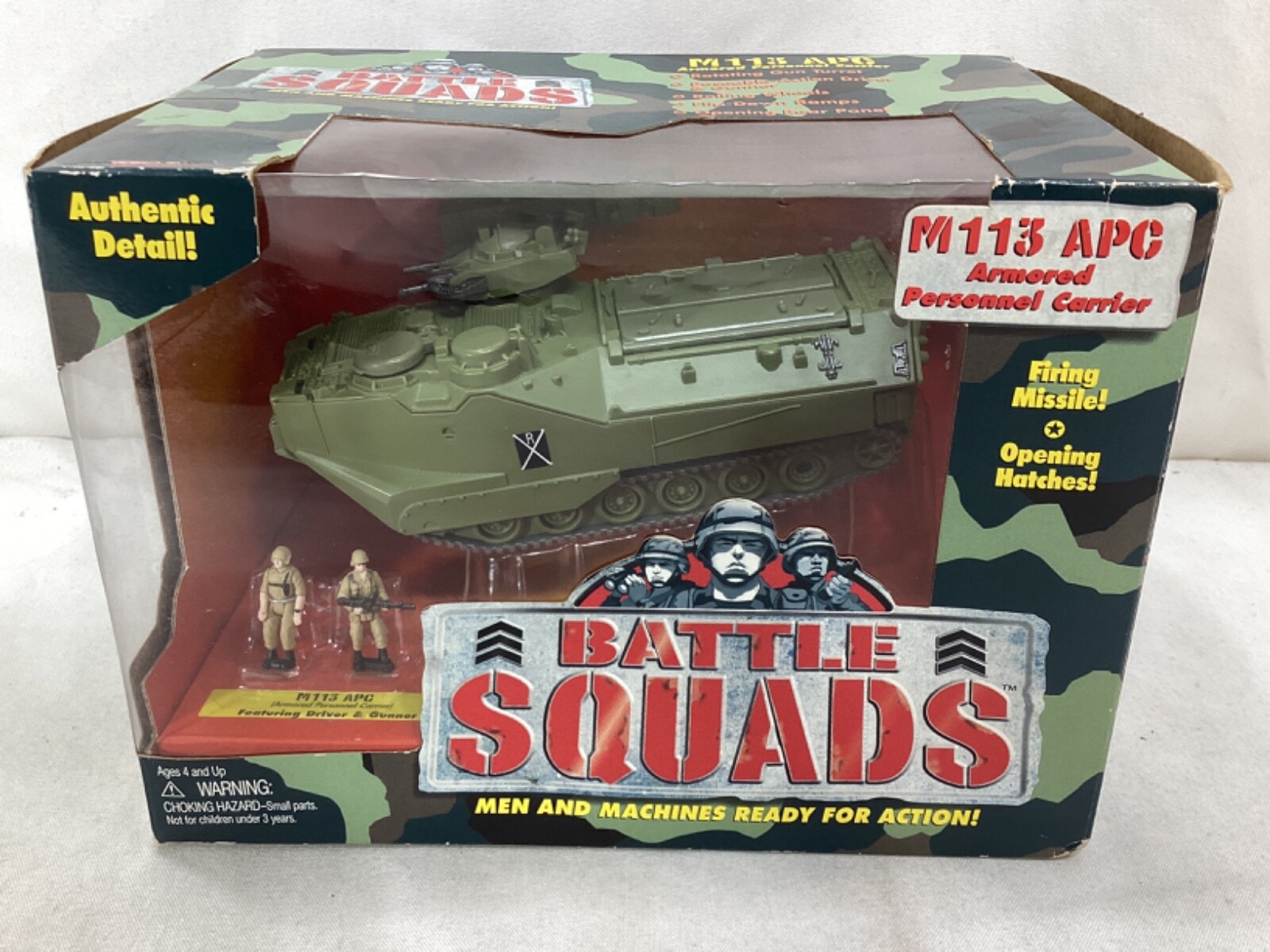 VINTAGE MICRO MACHINES SUPER TANK MICRO ARMY BASE