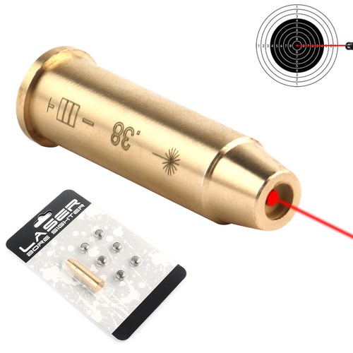 Laser Bore Sight Red/Green laser Bore Sighter Cartridge Boresighter w/ Batteries - Picture 39 of 48